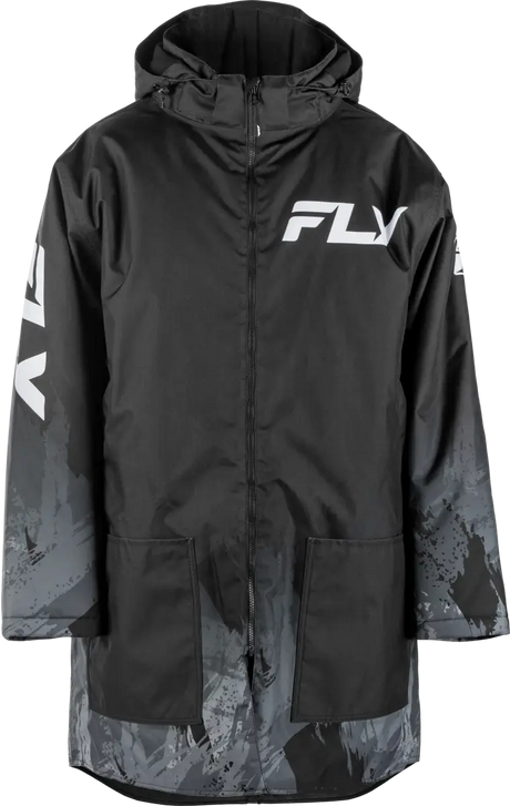 Pit Coat Black L/Xl - FLY RACING