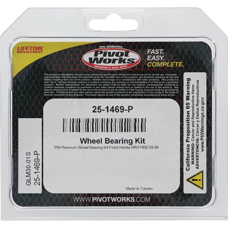 Pivot Works 25-1469-P Premium Wheel Bearing Kit Bearings
