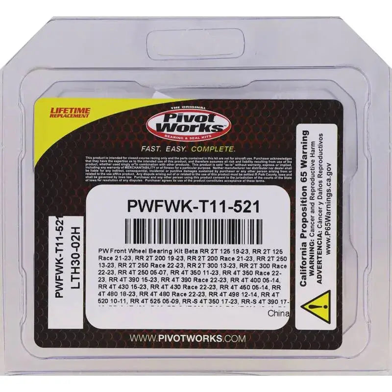 Pivot Works Ktm Fw Brg Kit - RV and Auto Parts