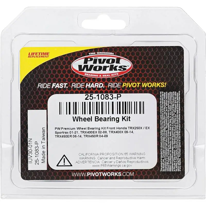 Pivot Works Pw Premium Wheel Bearing - Pivot Works