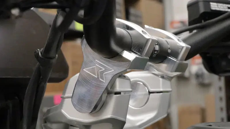 Pivoting Bar Riser 2.4in Silver Bmw - ROX