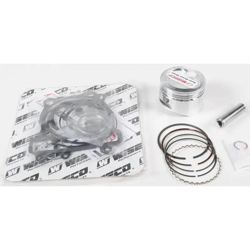 Engine rebuild kit with gaskets, piston, rings, and pin for Yam End Piston Kit
