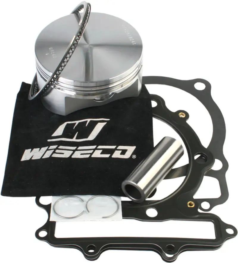 Complete Wiseco end piston kit with gaskets, pin, and circlips for Top End Kit 102.40
