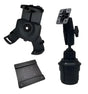 Automotive mounting hardware for Havis Cup Holder and Cradle for 7-9 inch devices