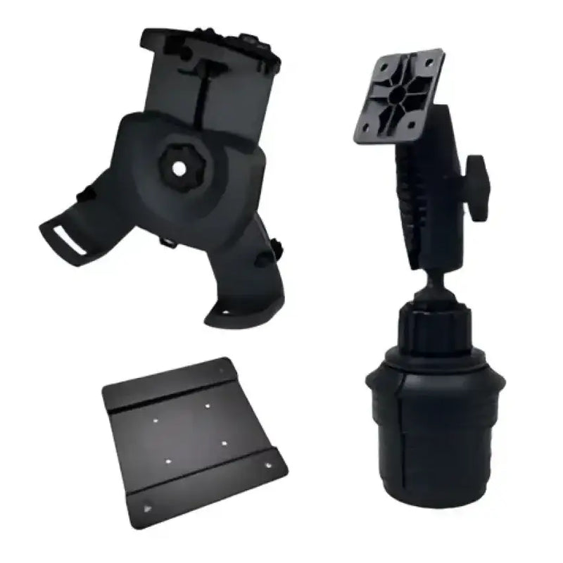 Automotive mounting hardware for Havis Cup Holder and Cradle for 7-9 inch devices