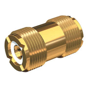 Shakespeare PL-258-G Gold Plated Barrel Connect PL-259 for RV, Automotive, Powersports, off-road, marine, exterior, truck accessories, interior, truck bed, RV parts, AVADA - Best Sellers, Must Haves