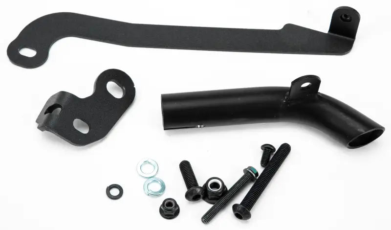 PL1121KIT black metal mounting brackets and hardware for hard luggage mounting
