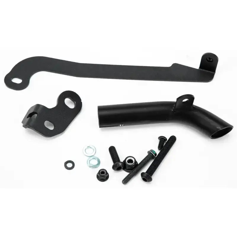 PL1121KIT black metal mounting brackets and hardware for hard luggage mounting