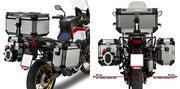 PL1144CAM hard luggage mounting hardware for motorcycle with luggage cases