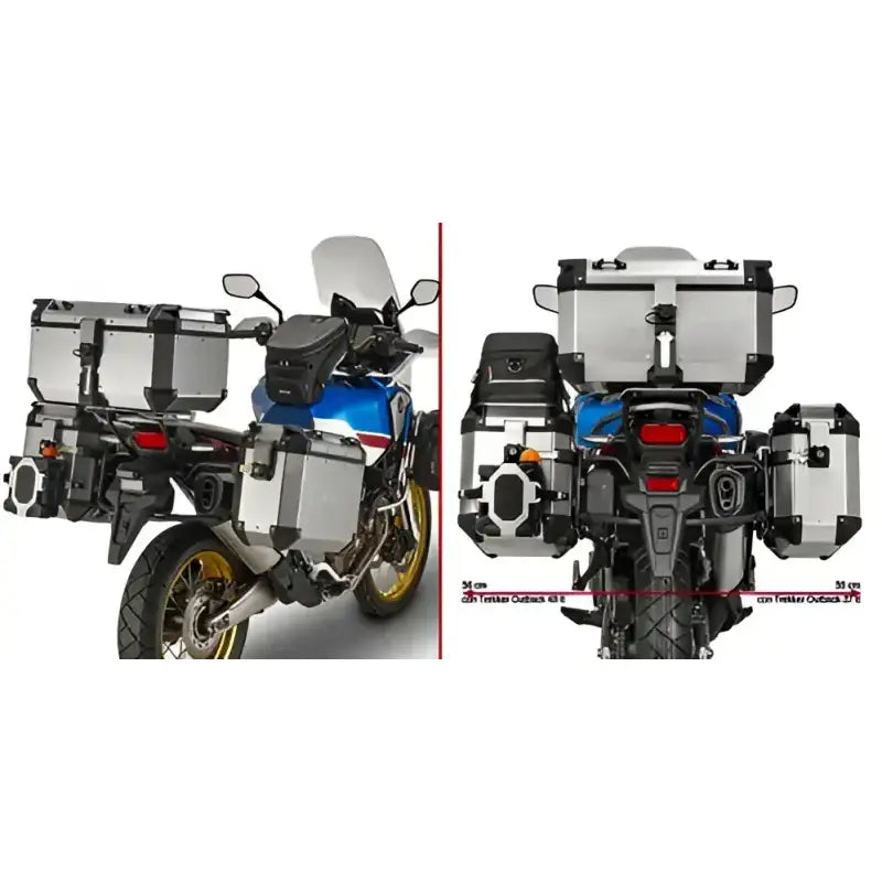 PL1161CAM Side Case Hardware Outback - Hard Luggage Mounting