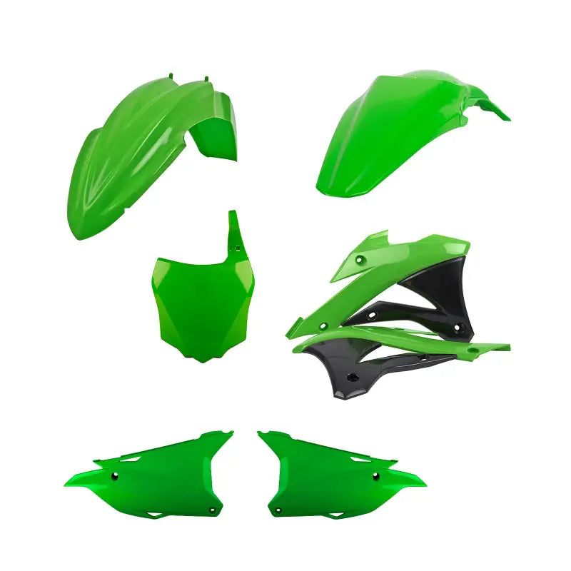 POLISPORT Plastic Body Kit OEM Color Kaw for Powersports