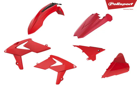 90794 POLISPORT Plastic Body Kit Red