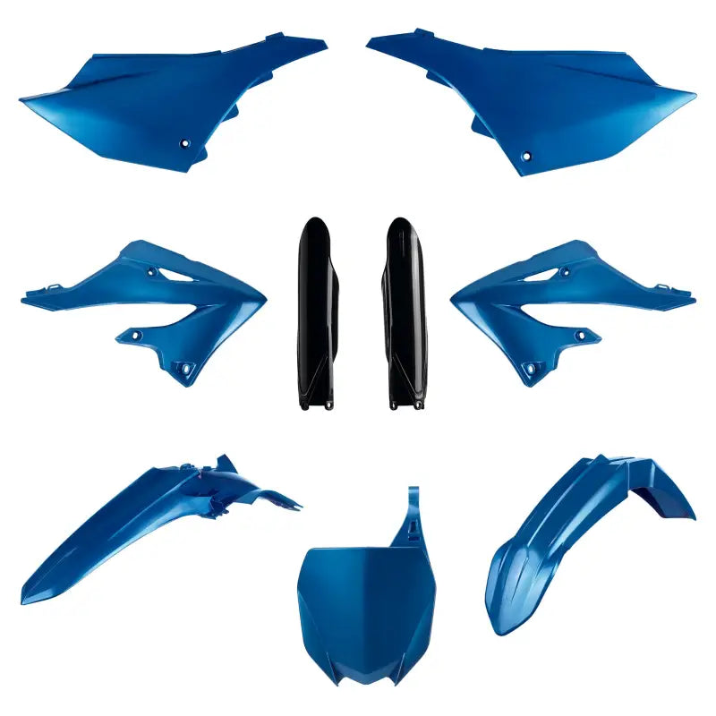 POLISPORT Plastic Kit Blue Metal Flow Yam for Powersports