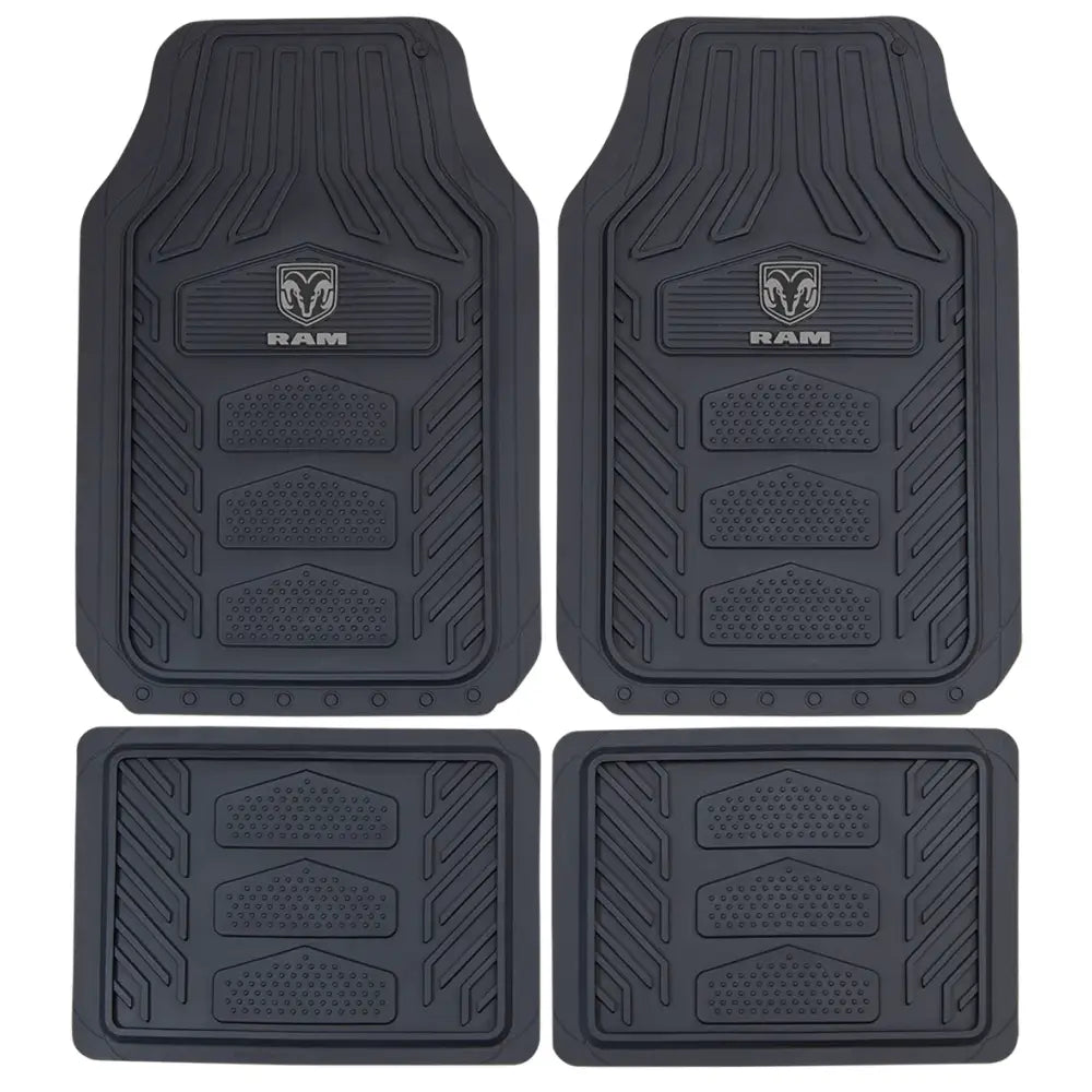 Plasticolor Features With Ram Logo Floor Mat 001672R25 - Weatherpro 4PC