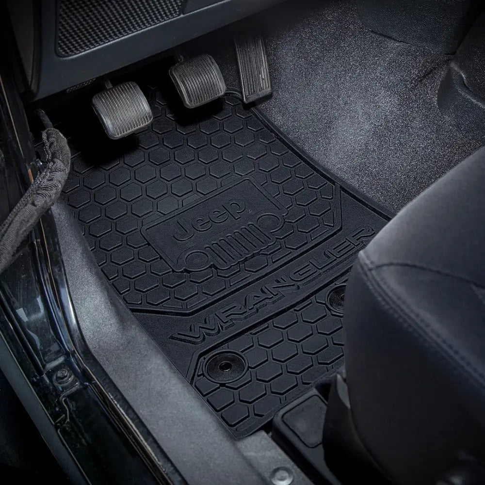 Plasticolor Weather On An Easy-To-Clean Surface Floor Mat 001803R01 - Jeep App Specific Mats