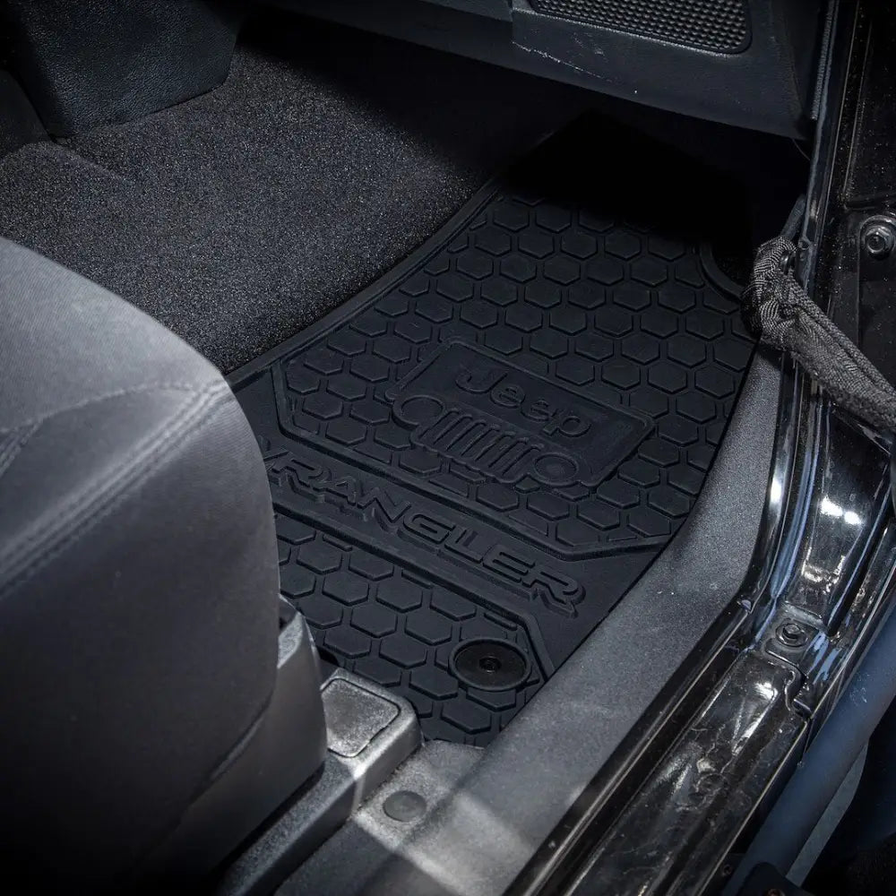 Plasticolor Weather On An Easy-To-Clean Surface Floor Mat 001803R01 - Jeep App Specific Mats