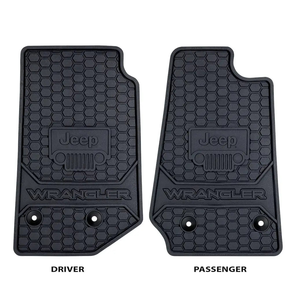 Plasticolor Weather On An Easy-To-Clean Surface Floor Mat 001803R01 - Jeep App Specific Mats
