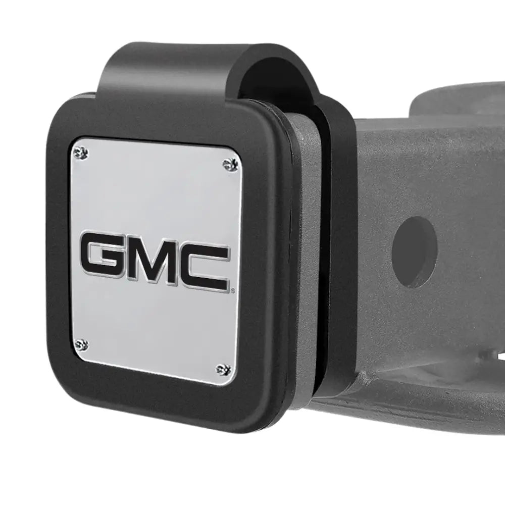 Plasticolor Universal Fit Trailer Hitch Cover 002305R01 - Gmc Metal Plate Silicone Plug