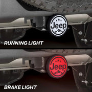 Plasticolor Made In USA Trailer Hitch Cover 002315R01 - Jeep Lighted