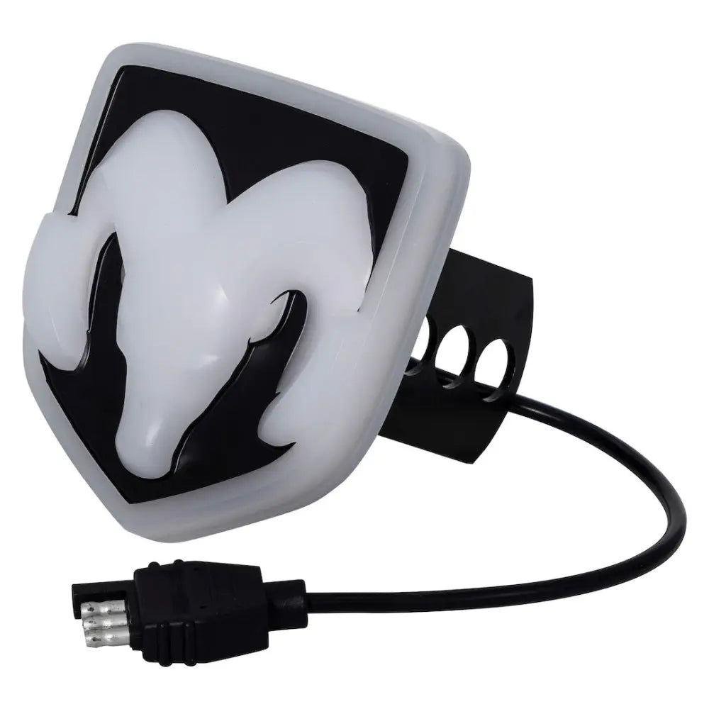 Plasticolor Made In USA Trailer Hitch Cover 002316R01 - Ram Lighted