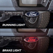 Plasticolor Made In USA Trailer Hitch Cover 002317R01 - Ford Lighted