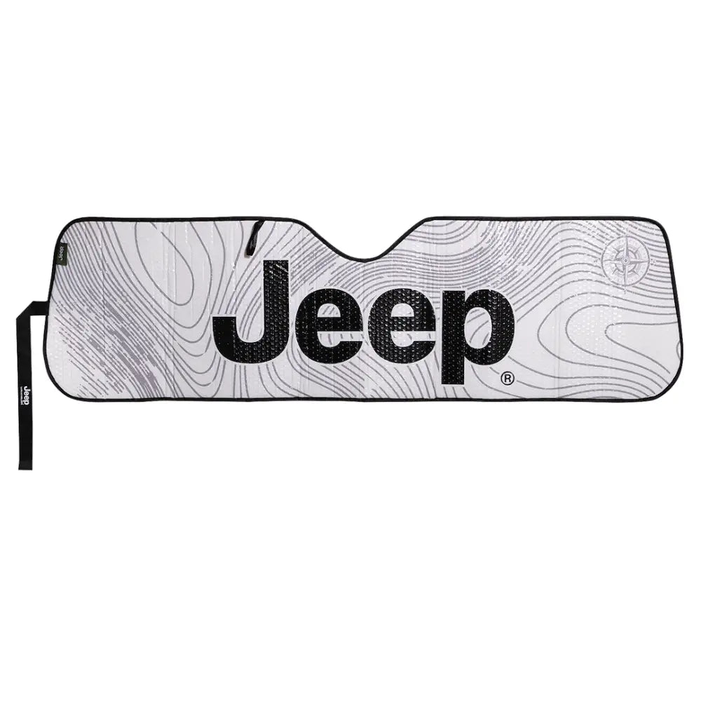 Plasticolor No Supplier Warranty Windshield Shade 002791R01 - Jeep Wrangler Rubber Duck Accordion