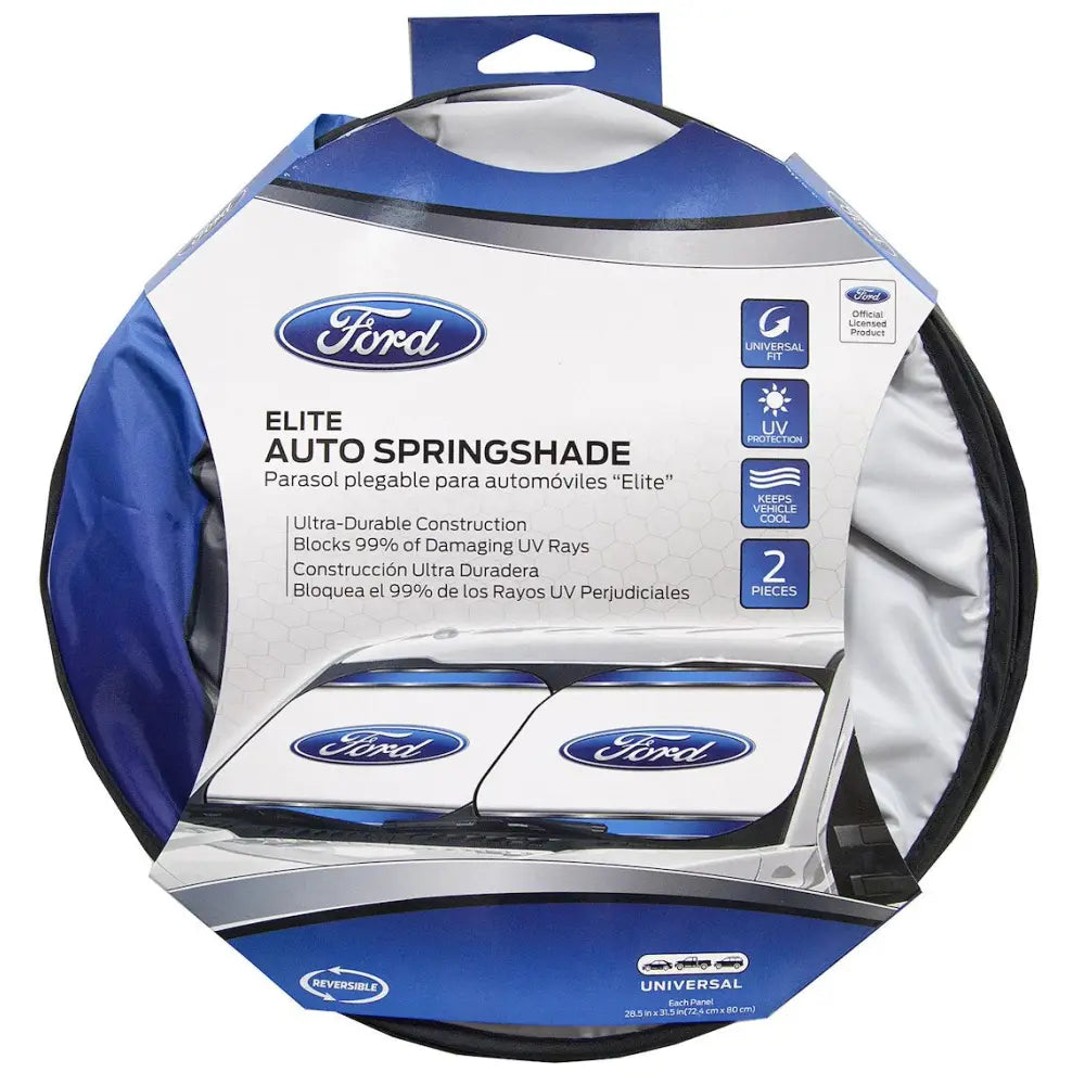 Plasticolor Protects Car Interior Window Shade 003741W01 - Ford Elite Series Magic Spring Prep