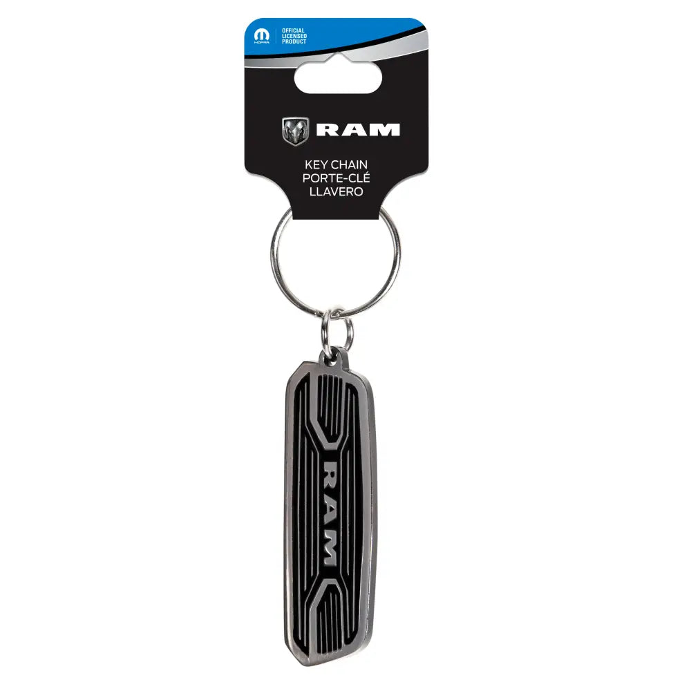 Plasticolor Die-Cut Key Chains With Clip Key Chain 004475R01 - Ram Metallic