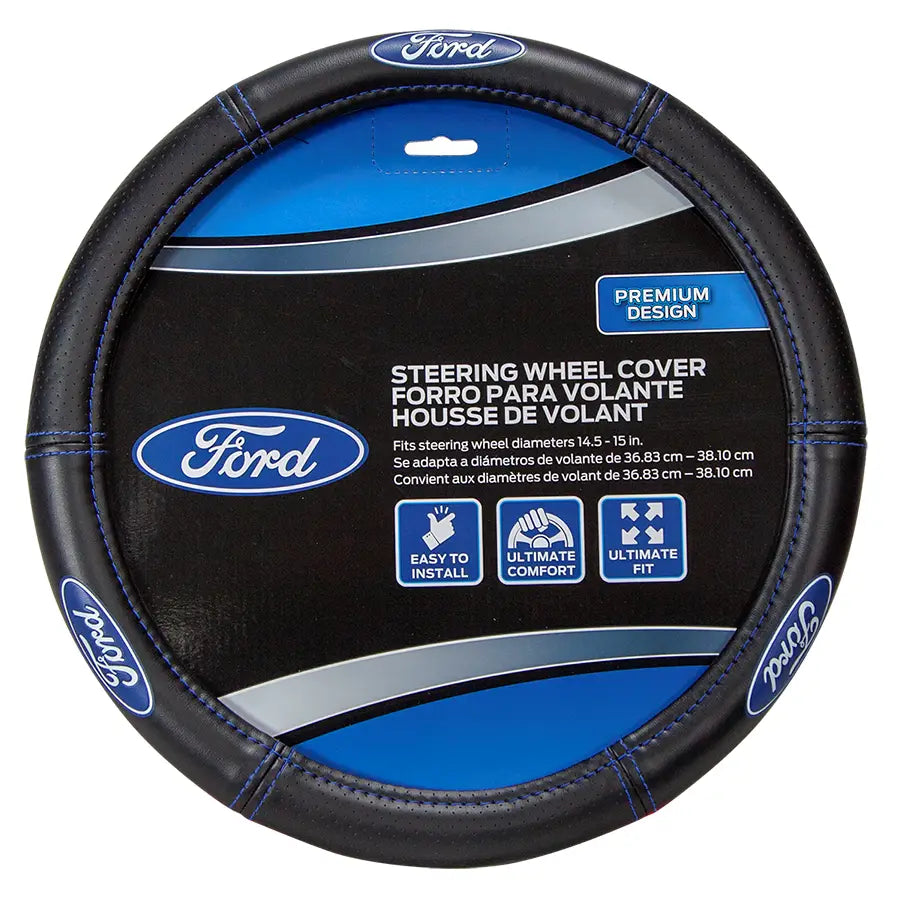 Plasticolor Easy To Install Steering Wheel Cover 006692R01 - Ford Deluxe Swc