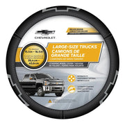 Plasticolor Comfortable Leather-Like Feel Steering Wheel Cover 006788R01 - Chevrolet Truck Sized Swc