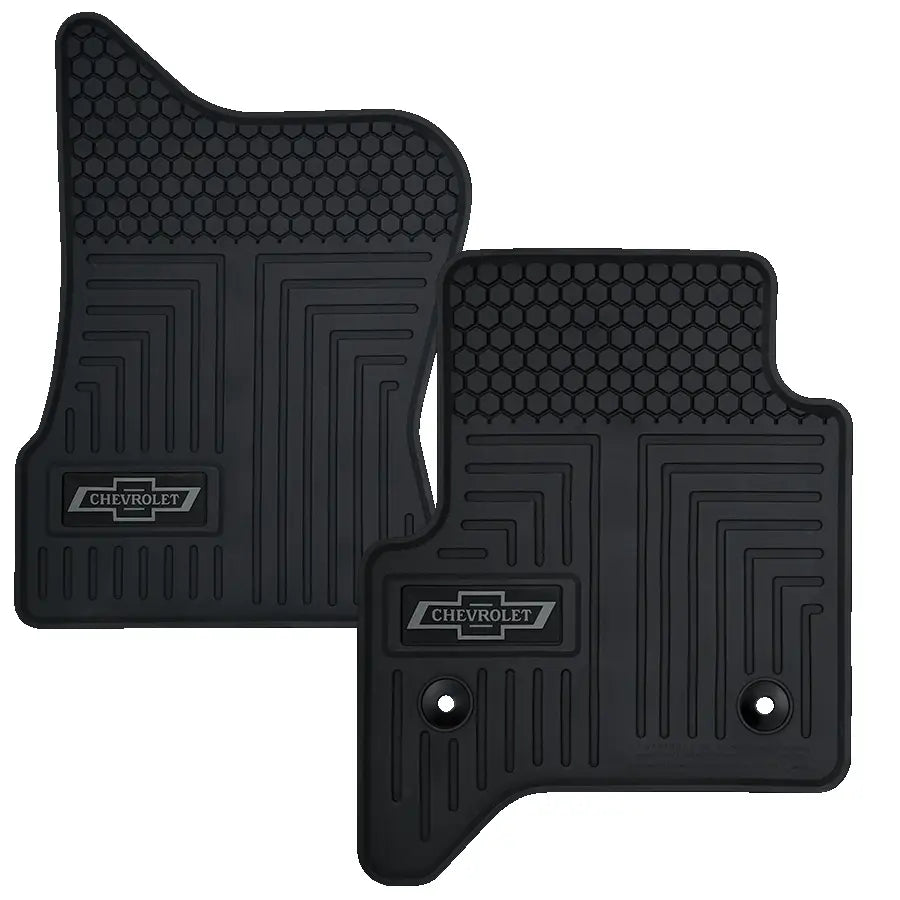 Plasticolor Weather On An Easy-To-Clean Surface Floor Mat 001795R01 - Chevy Silverado 14-18YR