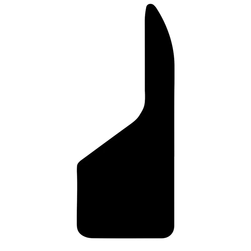 Plasticolor 17049R01 Patented fiberglass reinforced process - Big Jon 15X36 Mud Flap