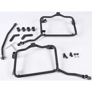Motorcycle saddlebag mounting rack kit for hard luggage mounting and case hardware