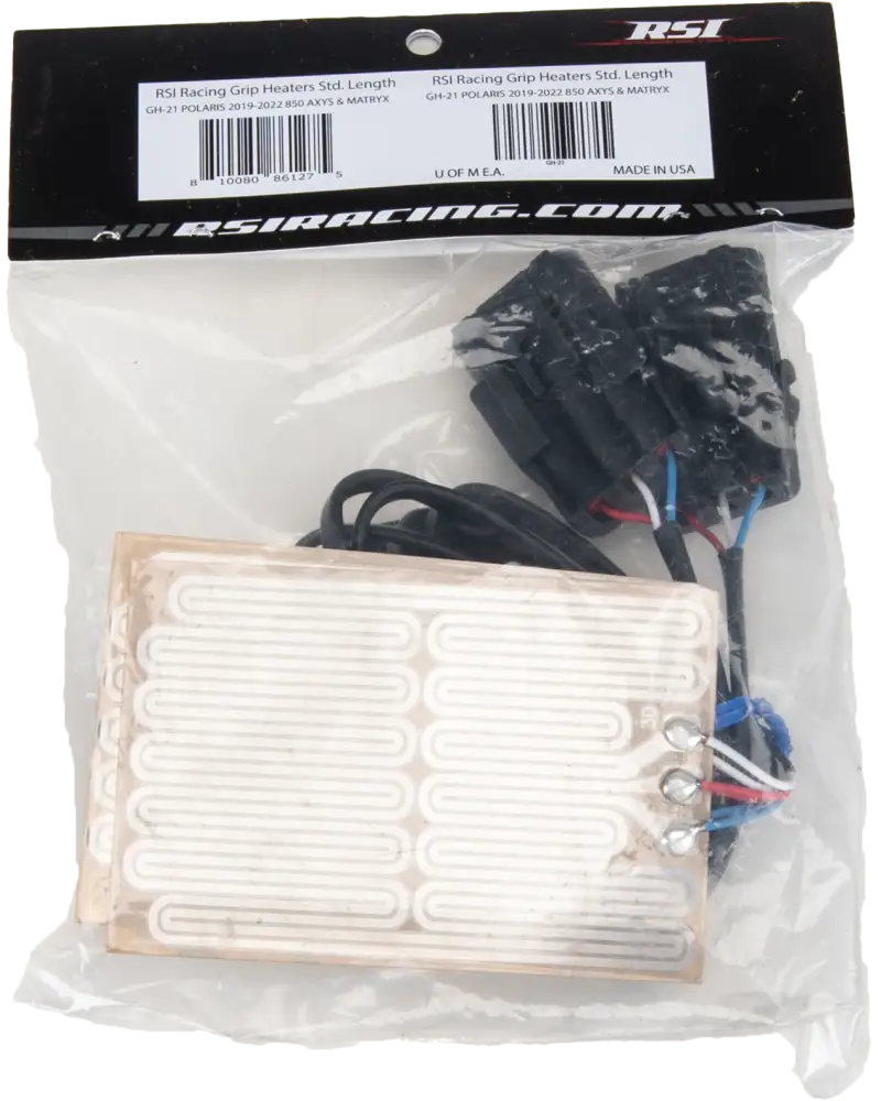 RSI Plug & Play Grip Heaters Standard Length Pol for Powersports