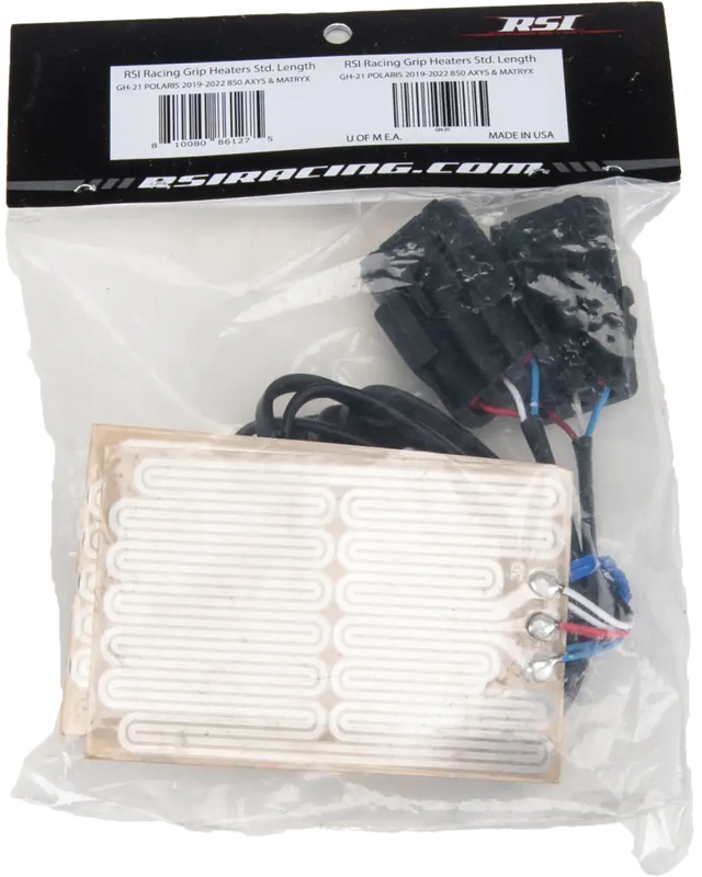 RSI Plug & Play Grip Heaters Standard Length Pol for Powersports