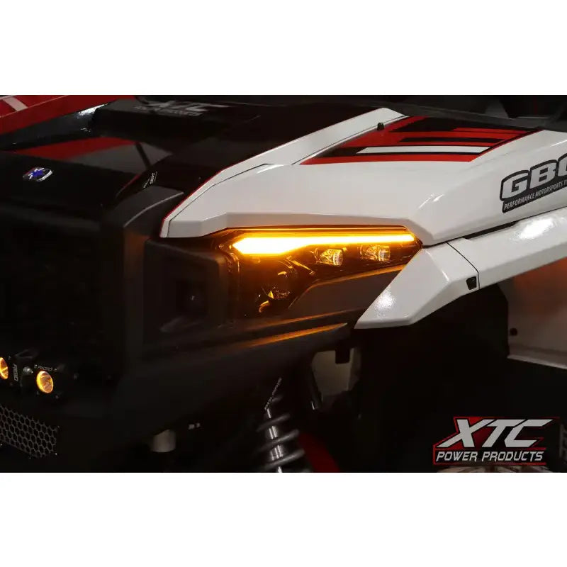 Headlight W/Amber Turn Signals - XTC POWER PRODUCTS