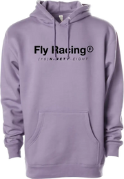 Fly Trademark Hoodie Plum Xl - FLY RACING