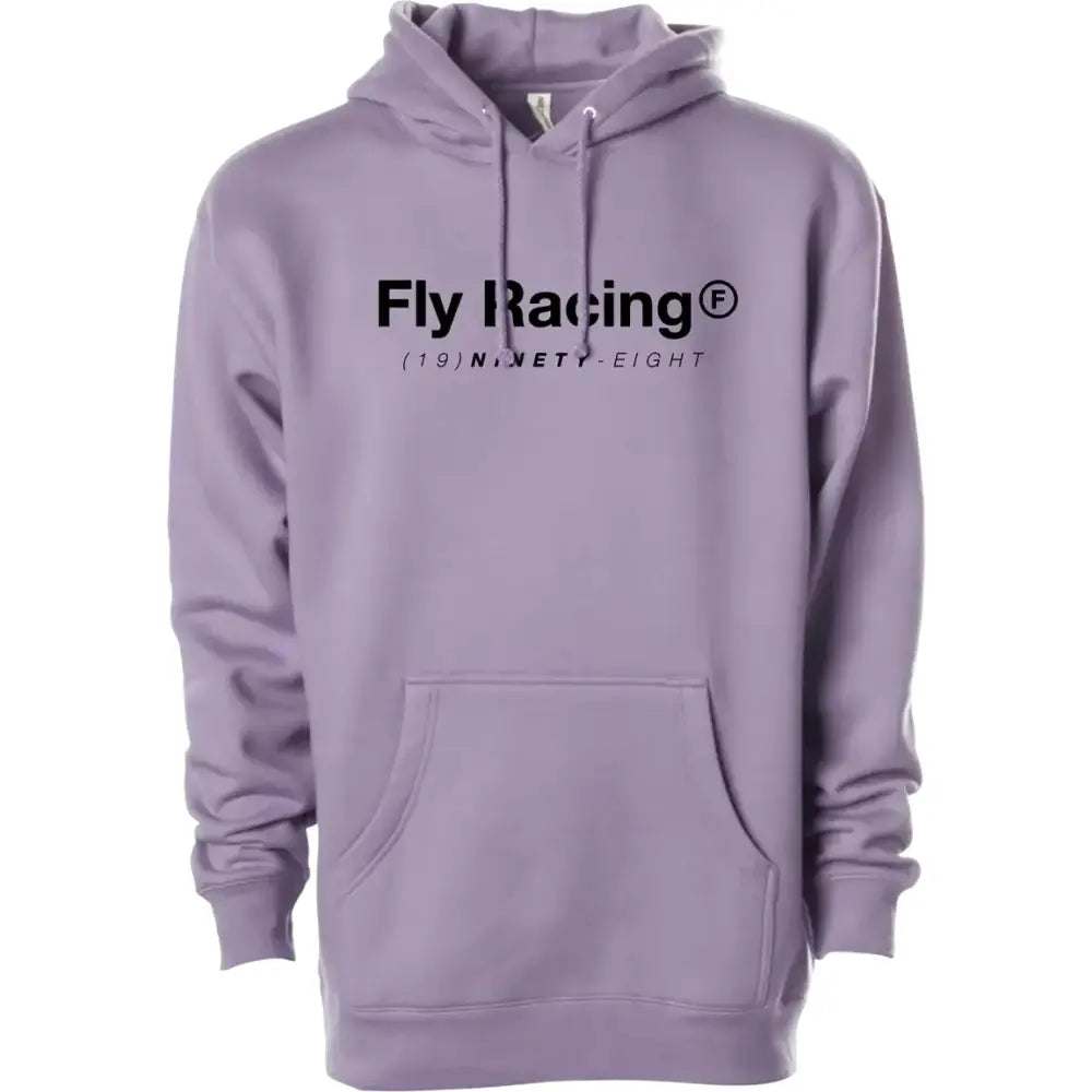 Fly Trademark Hoodie Plum Lg - FLY RACING