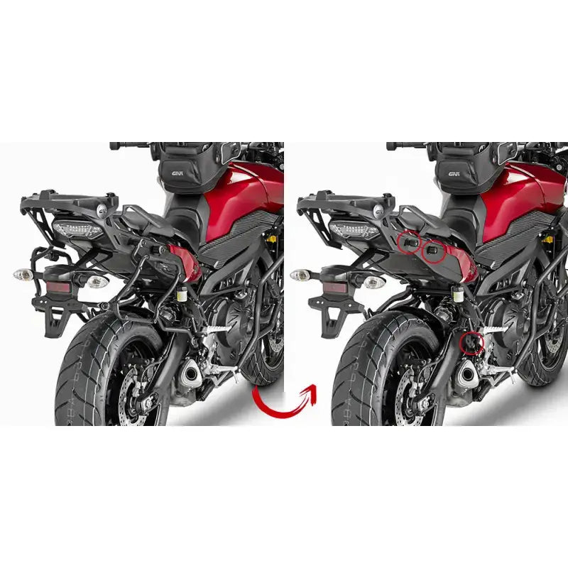 PLXR2122 Side Case Hardware V35 - Hard Luggage Mounting