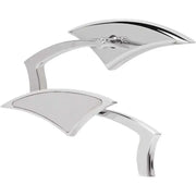 BAGGERNATION PMP-C Power Mirrors Chrome 5.75"X1.75"