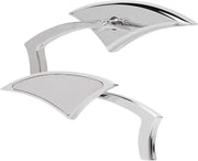 BAGGERNATION PMP-C Power Mirrors Chrome 5.75"X1.75"