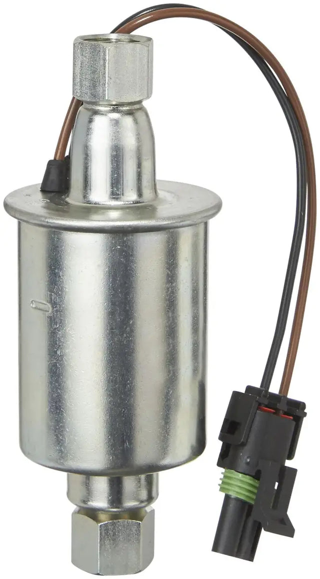 Cylindrical metal fuel pump with electrical connector for PN1002 Delphi Solenoid Fuel Pump