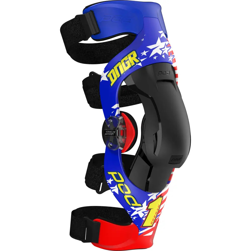 POD K4 V2.0 LE Knee Brace Guards/Braces K4027-Dble2-YTH - 2.0 PR Danger Boy Yth