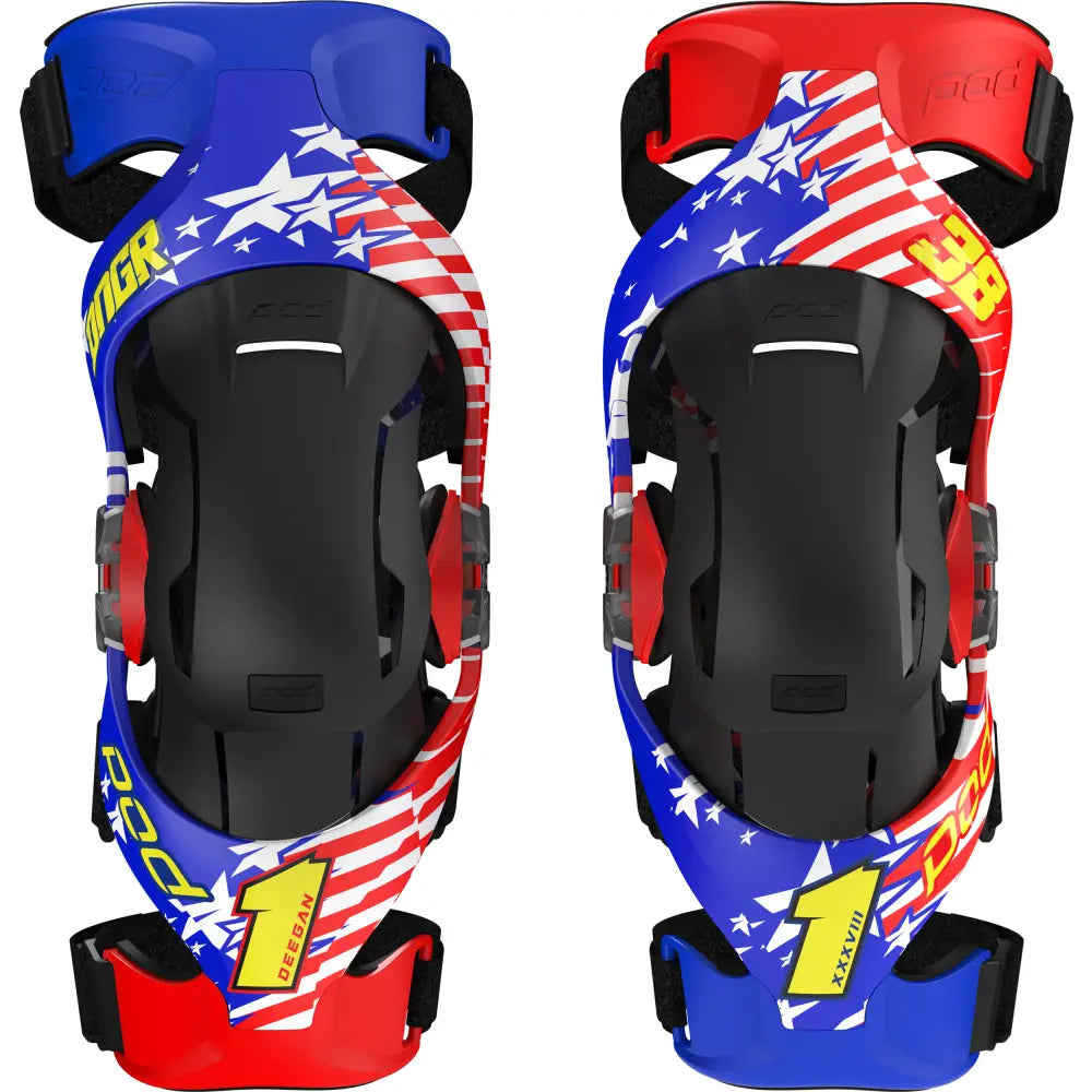 POD K4 V2.0 LE Knee Brace Guards/Braces K4027-Dble2-YTH - 2.0 PR Danger Boy Yth