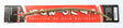 POL-D2370-90 Deuce Bars 9’’ - Bar Runner