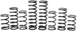 Nine black coil springs from the RZR Pro Spring Kit for 2022-2023 Walker EV RZR Pro