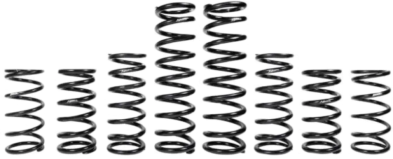 Black metal coil springs from the RZR Turbo spring kit for Turbo R models 2022-2023
