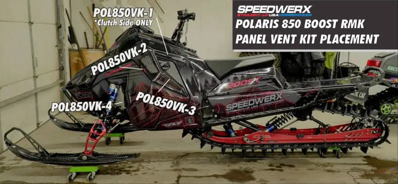 POL850VK-2-B Speedwerx Vent Kit Pol - Body