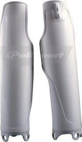 POLISPORT Fork Guards White for Powersports