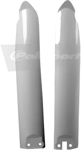 POLISPORT Fork Guards White for Powersports